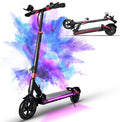 Electric Scooter with 9 Inch Tires, Dual Suspension, Max Load 265 LBS J705384