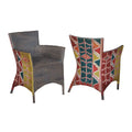 Rattan Peel Chair Set of 2 G96261