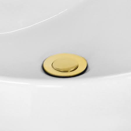 White Rectangle Undermount Sink Set A398