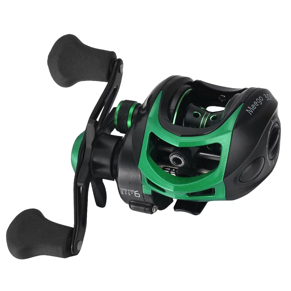 Lightweight 9.1:1 Gear Ratio Baitcast Fishing Reel J33444