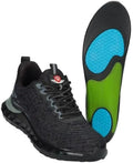 Steel Toe Work Shoes & Cushion Insole Bundle E158