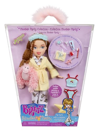 Fashion Doll with 2 Sets of Pajamas, Plush, and Accessories T658