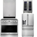 36 Gas Range, Refrigerator, Dishwasher and Wine Cooler A294230