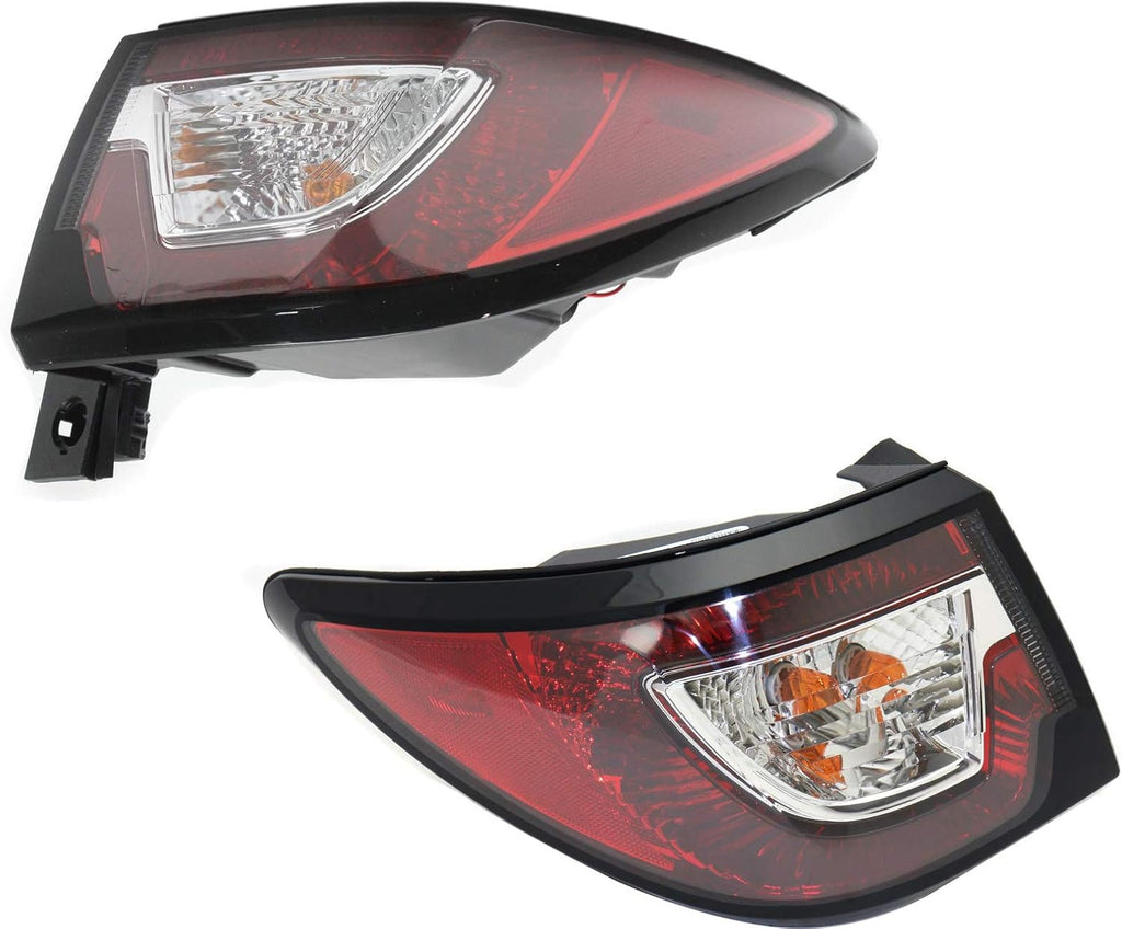 Clear Lens Halogen Tail Light Set of 2 B83232