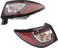 Clear Lens Halogen Tail Light Set of 2 B83232