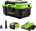 40V 3-Gallon Wet / Dry Shop Vacuum with 2Ah USB Battery and Charger V160