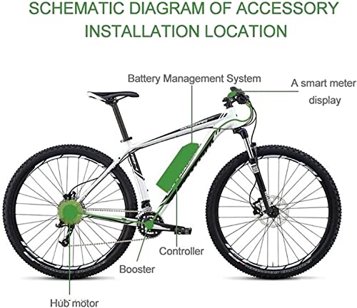 48V 1000W/1500W Front Wheel Electric Bike Conversion Kit M660