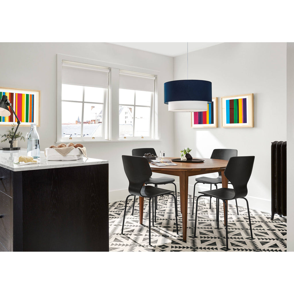 Indigo Pike Side Chair with Metal Base T1848