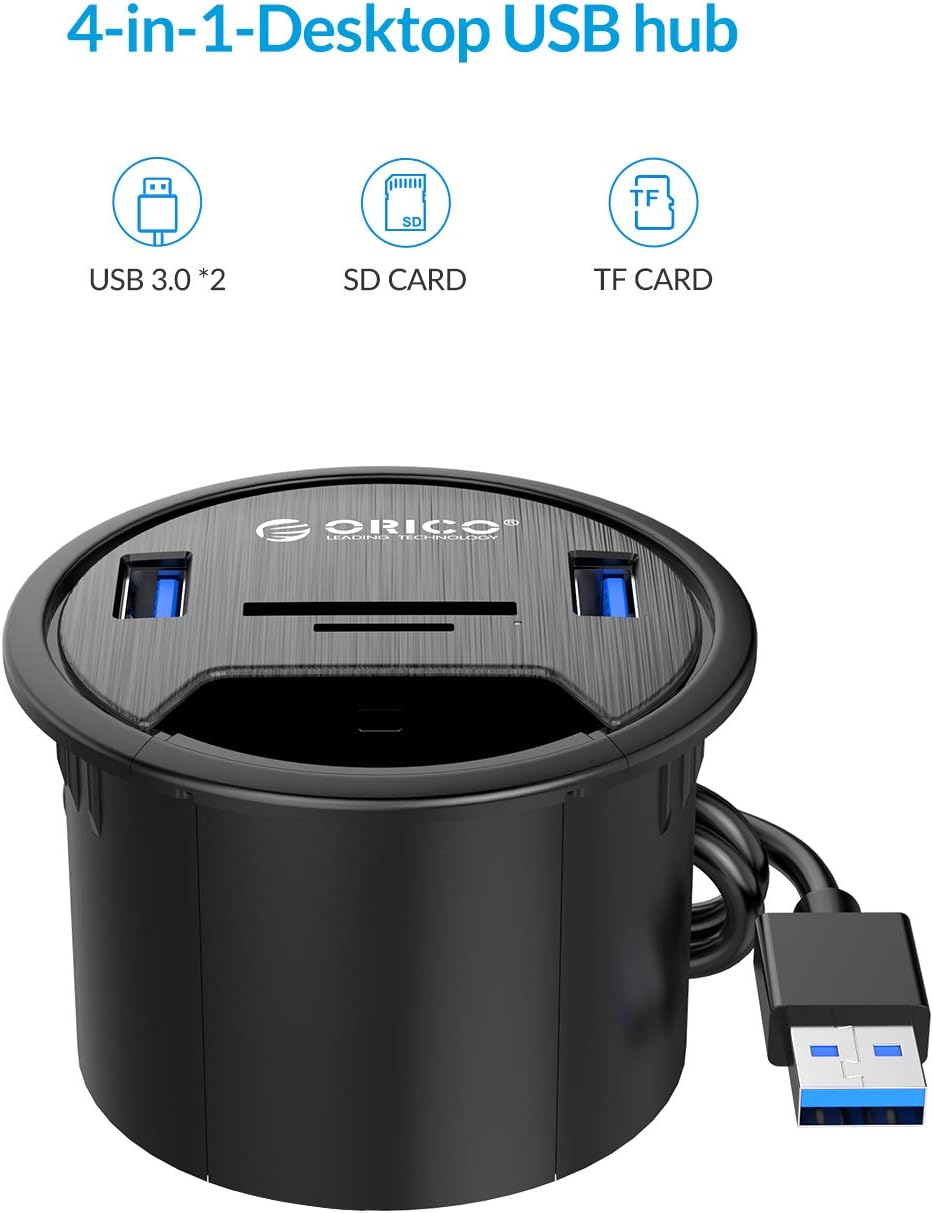 USB 3.0 Hub with SD/TF Card Reader G11154