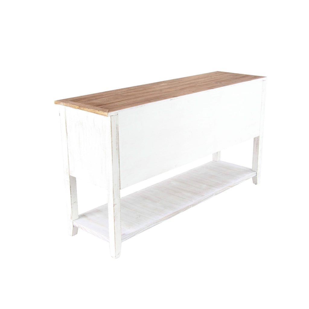Wood and Metal Console Cabinet R8457