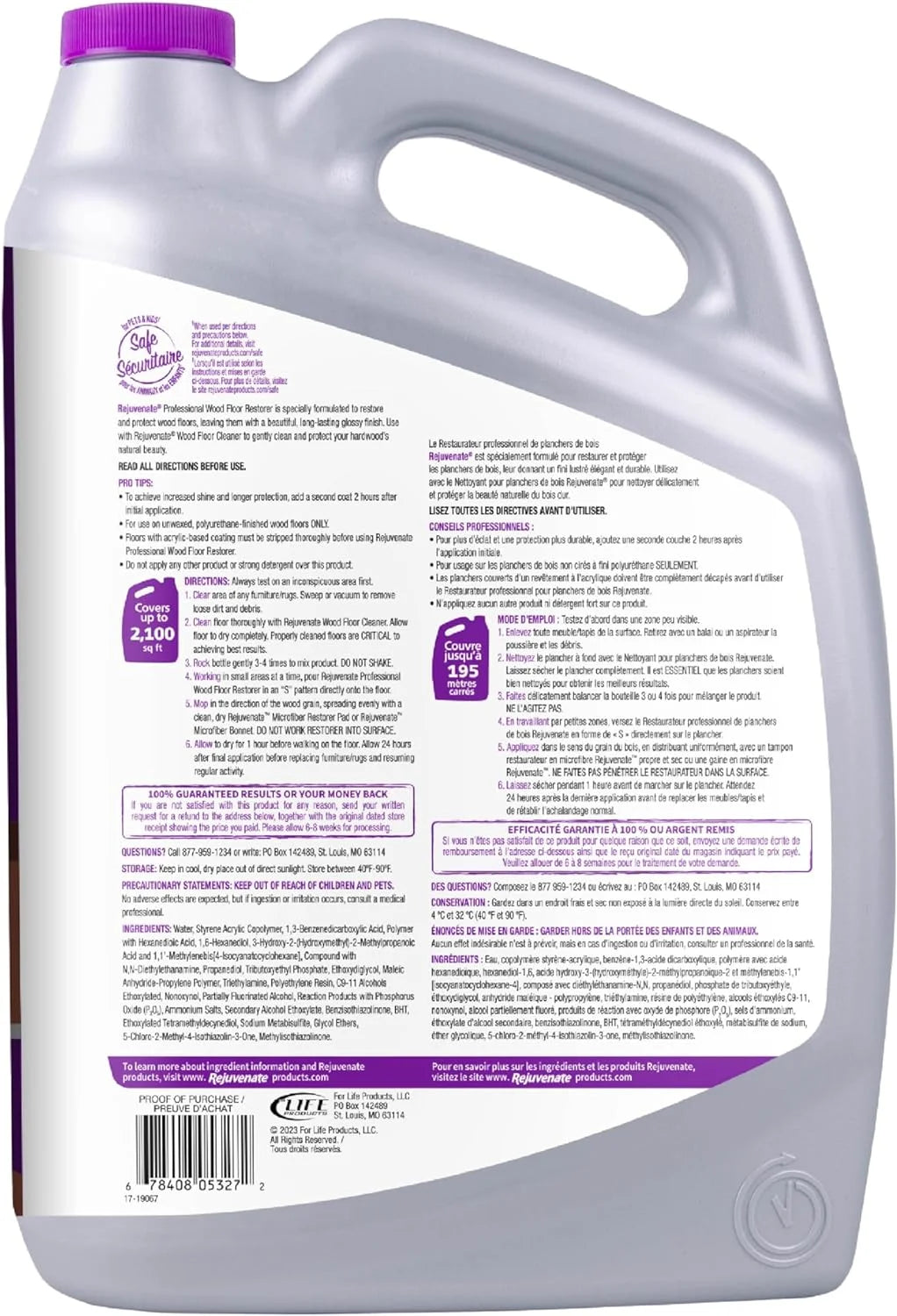 Liquid Wood Polish 128 Fluid Ounce W867
