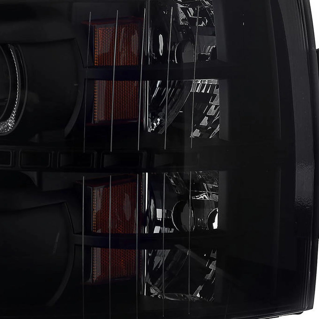 Black Smoked LED Projector Headlights and Tail Light G408860