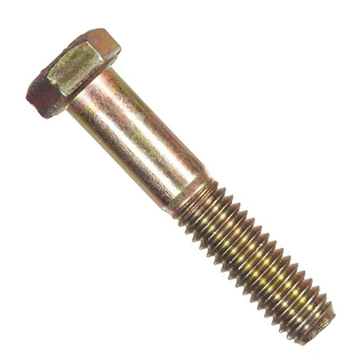Yellow Zinc Hex Head Cap Screw Grade 8 Q724