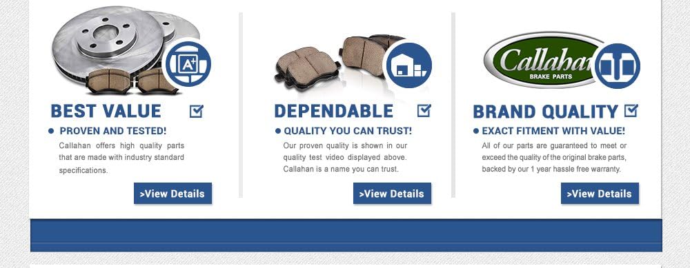 Premium OE 5 Lug Rotors + Brake Pads + Clips V17842