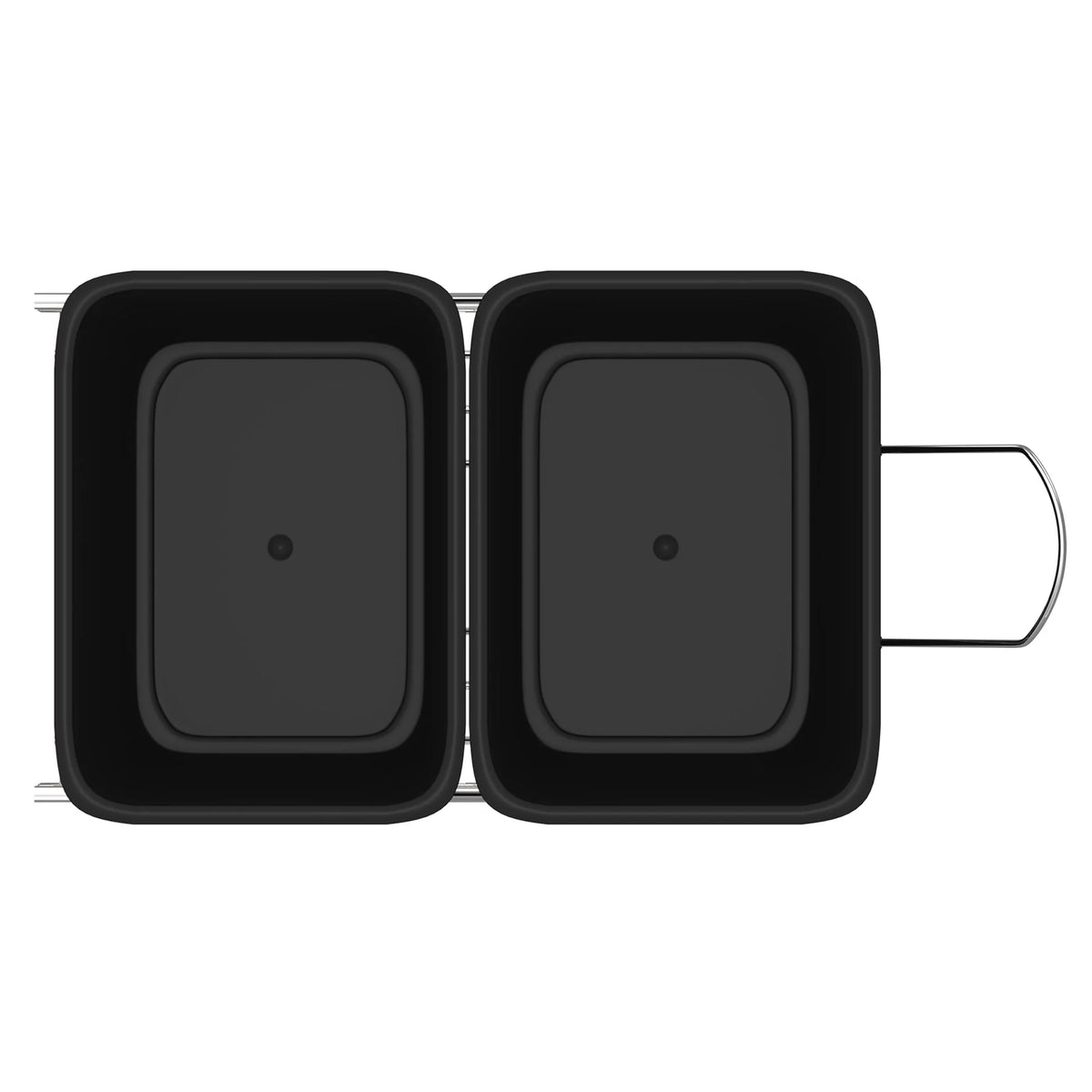 Black Pull Out Waste Containers R41587