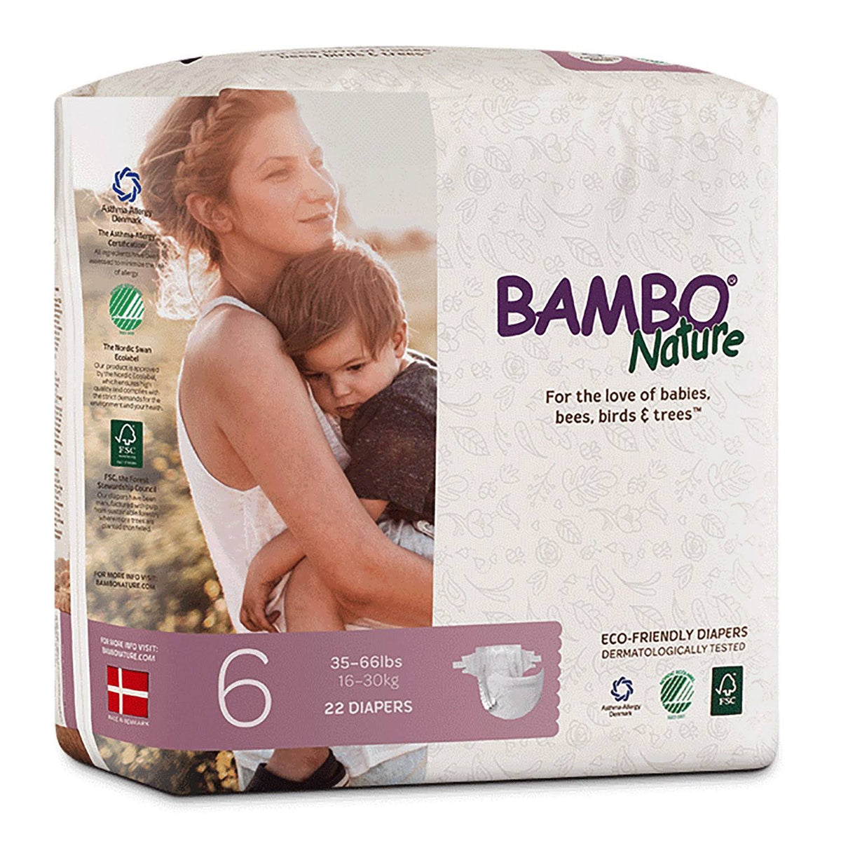 132 Baby Diapers, Size 6 C848