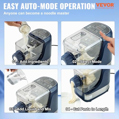 150W Automatic Pasta Maker with 8 Pasta Shapes Q423847