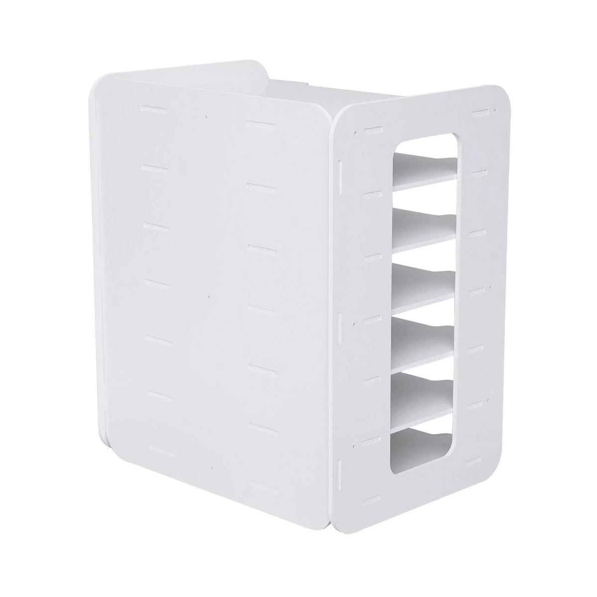 7 Tier Desktop Organizer File Shelf Document Storage Rack F8692