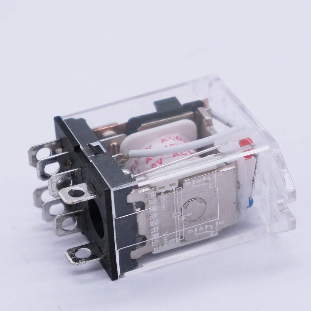 2pcs DC 24V 8 Pin 10A DPDT LED Indicator Electromagnetic Power Relay P13805
