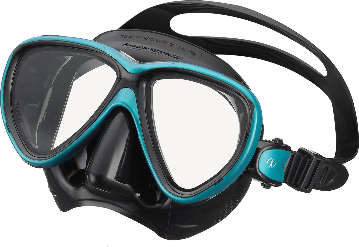 Black/Fishtail Blue Mask K860