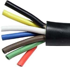 14 Gauge 7 Way Conductor Wire RV Trailer Cable Cord, Pack of 2 U6604