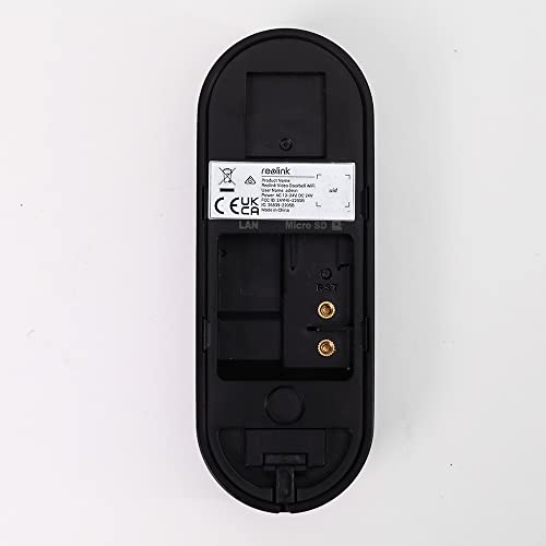 Video Doorbell WiFi Camera Wired 2K Outdoor 5G&2.4G WiFi Wide View Angle Smart Detection Local Storage No Subscription Customized Chime V2 Z72293