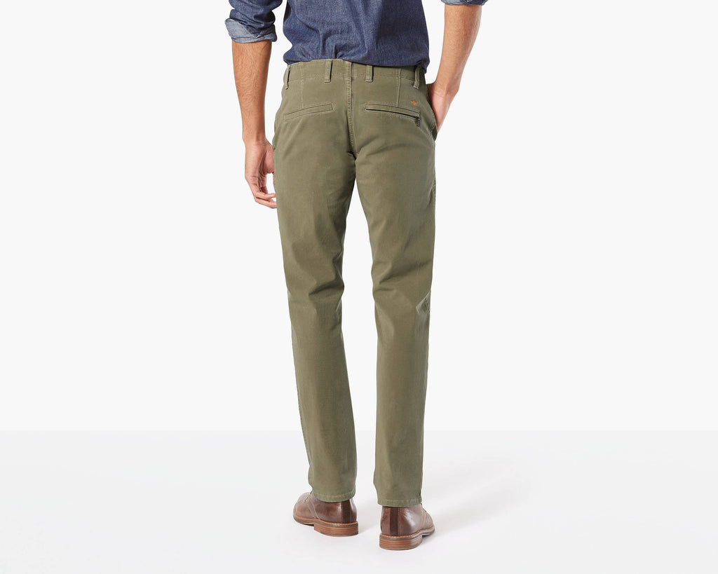 Slim Tapered Fit Olive 34 32 Pants G172