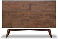 White 6-Drawer Solid Wood Dresser U203633