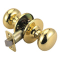 Passage Door Knob Polished Brass V738