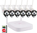 8CH NVR 6PCS 3MP Outdoor Bullet Cameras Security Camera System S292