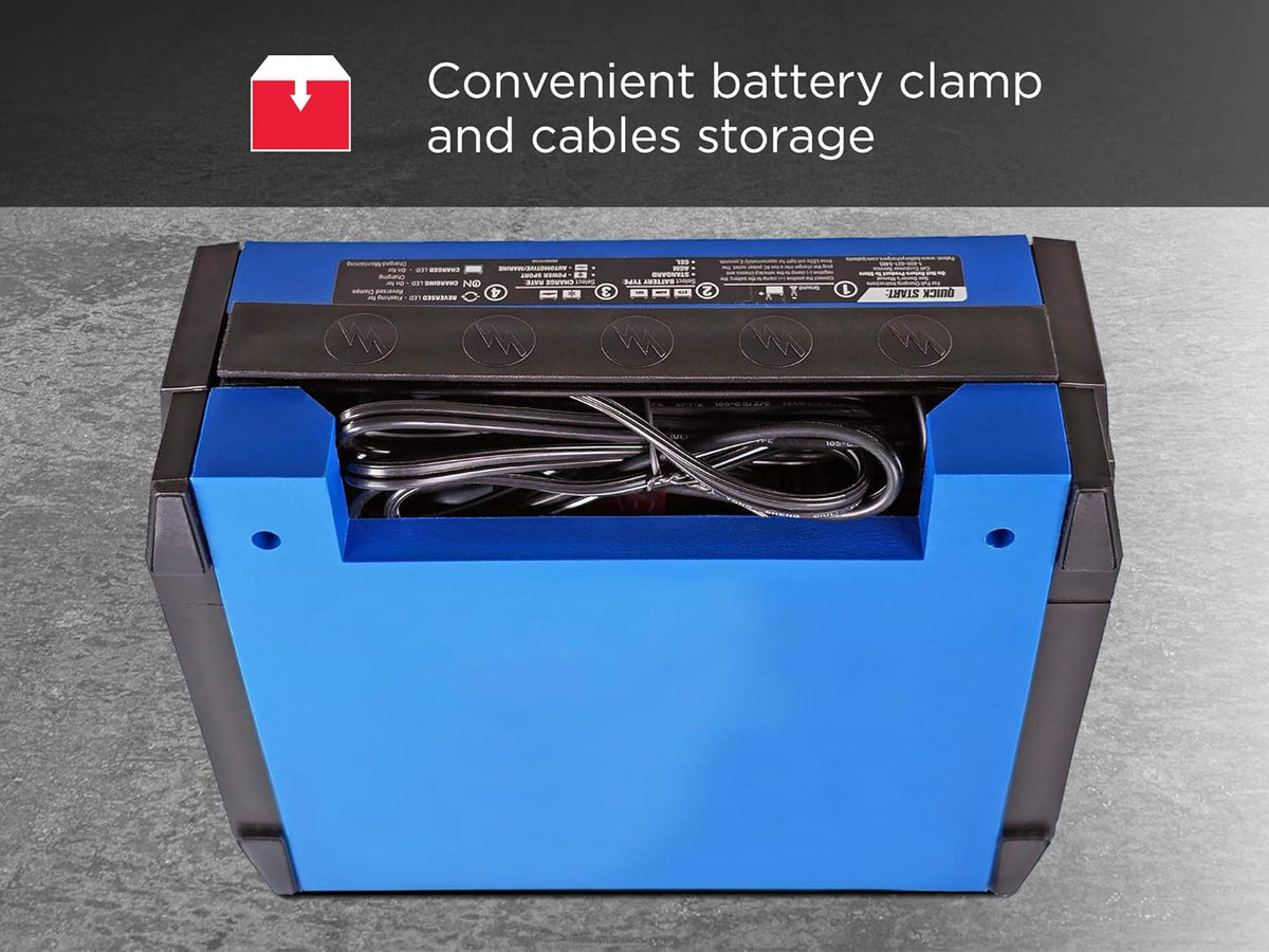 Fully Automatic 15 Amp 3 Amp 6V 12V Battery Charger Maintainer and Auto Desulfator P238834