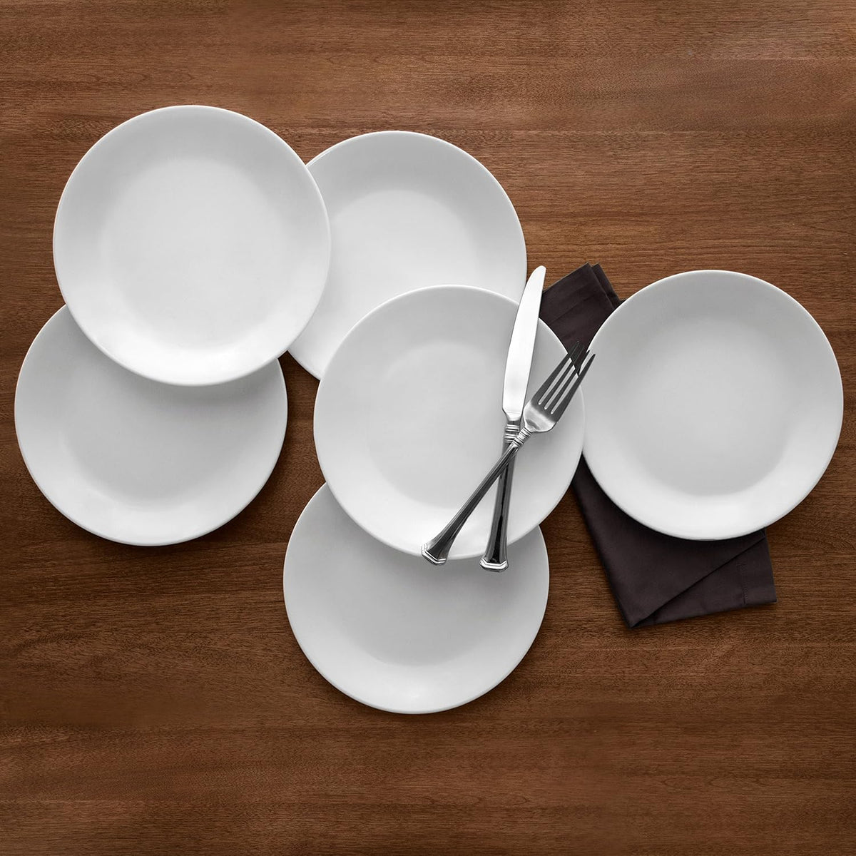 18 Piece Glass Dinnerware Set, Service for 6 P97420