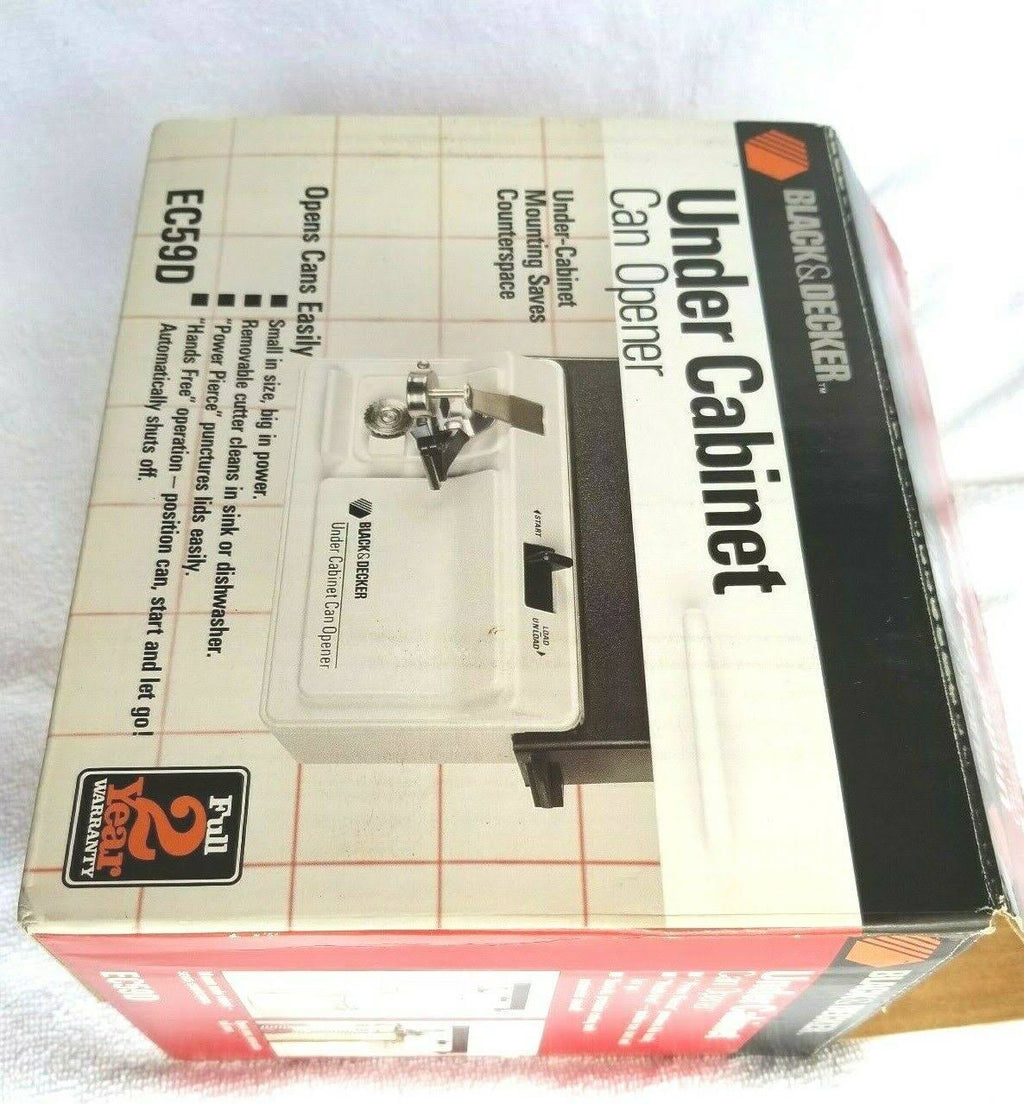 Black Electric Can Opener Y112604