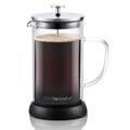 Black Compact Single-Serve Coffee Maker with 14Oz. Stainless Steel Travel Mug B7945