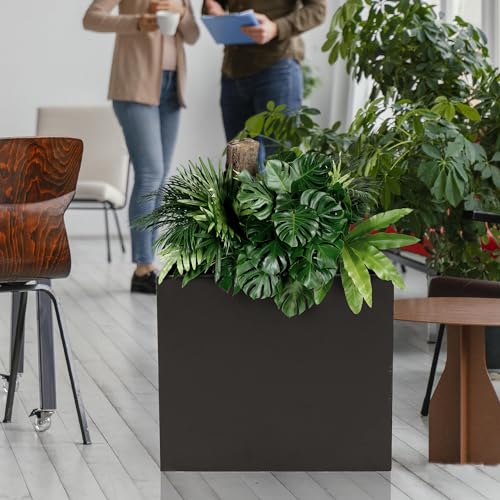 Bronze Square Steel Planter Box F467