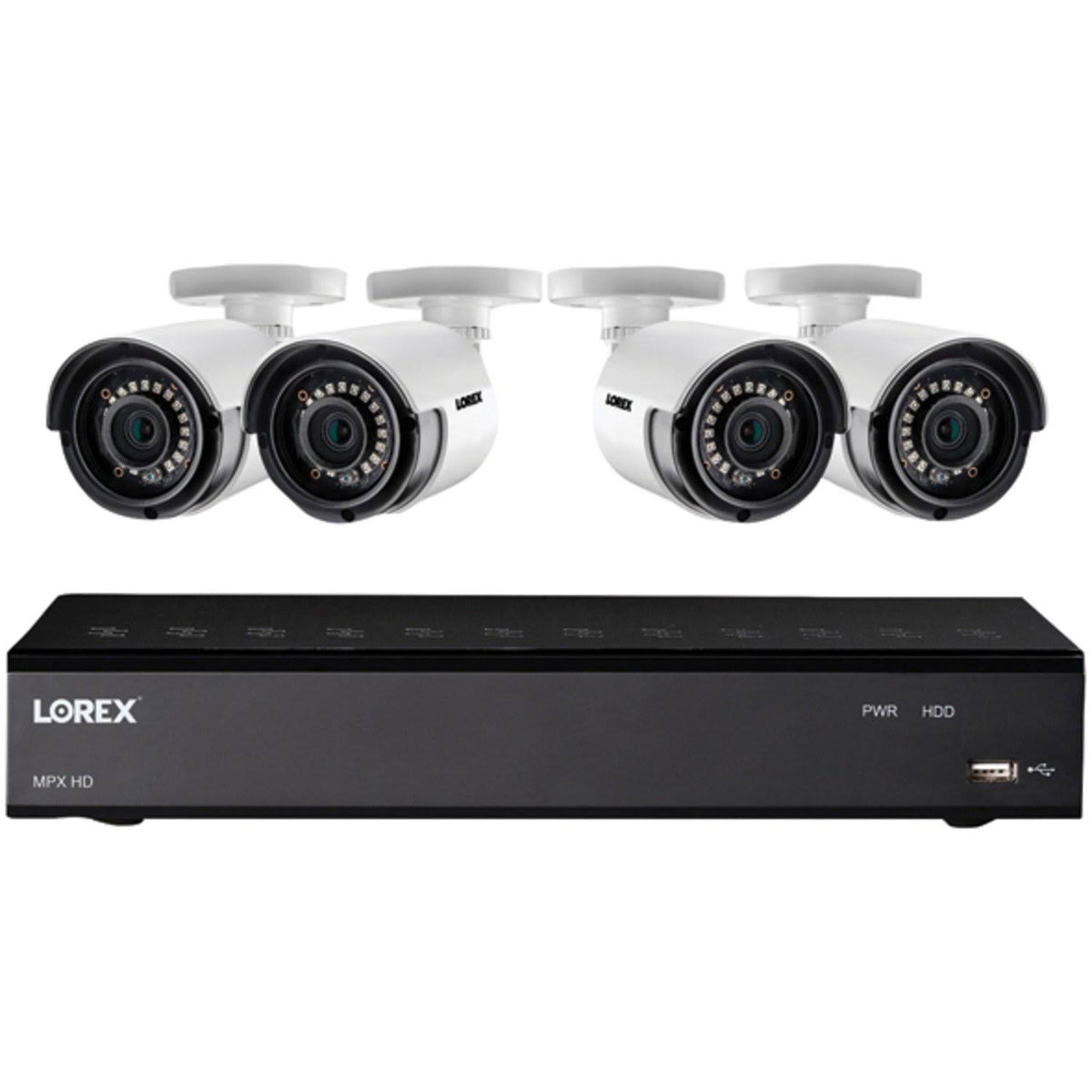 HD Security Camera System with DVR and Four 1080p Bullet Cameras W609900