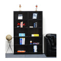 10 Shelf Espresso Wood Bookcase O4760