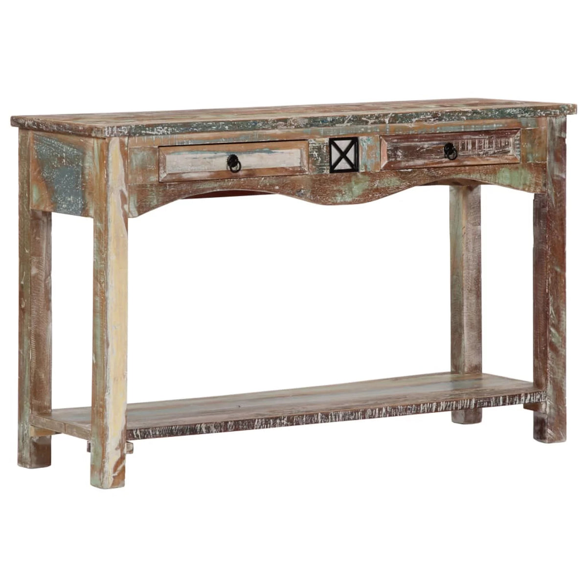 Solid Reclaimed Wood Console Table I68753