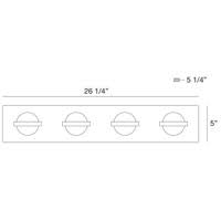 26.25 inch 20W 4 LED Bath Bar V3213