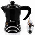 3 Cup Aluminum Stovetop Espresso Maker L985