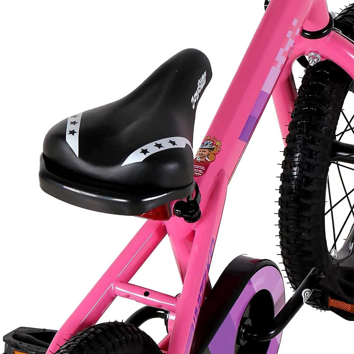 Blue Bike with Training Wheels D339