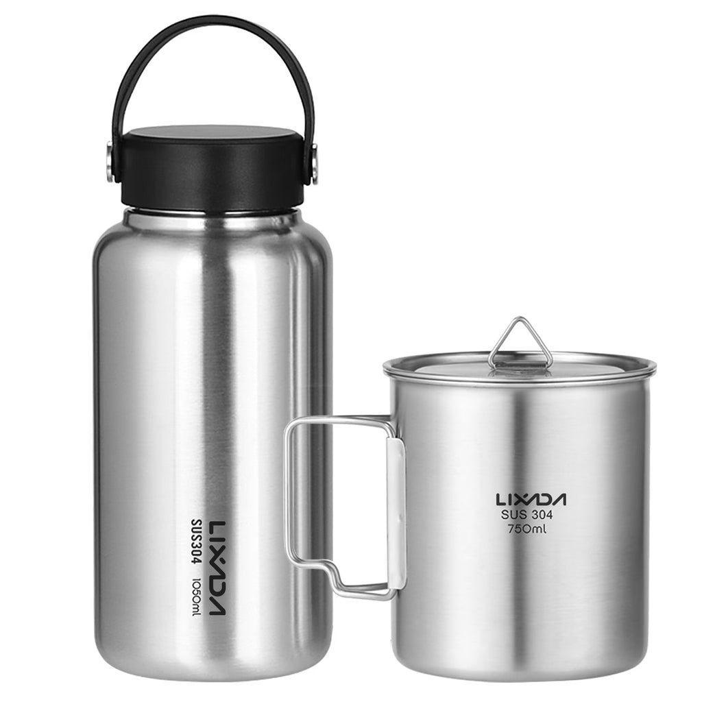 1050ml Leak Proof Stainless Steel Water Bottle C874201