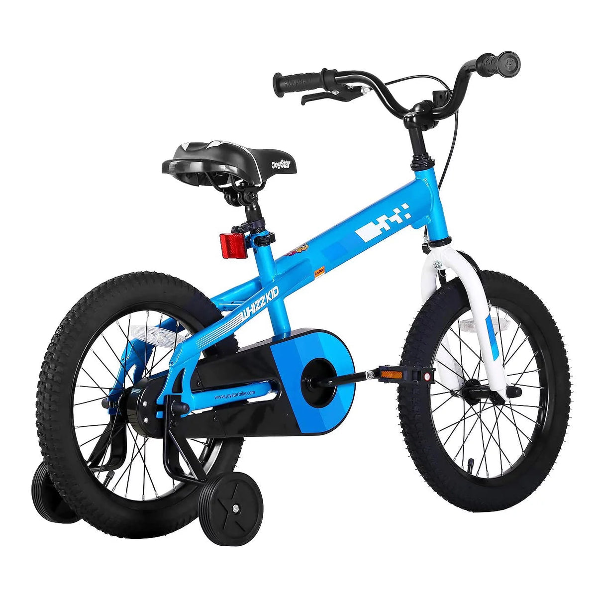 Blue Bike with Training Wheels D339