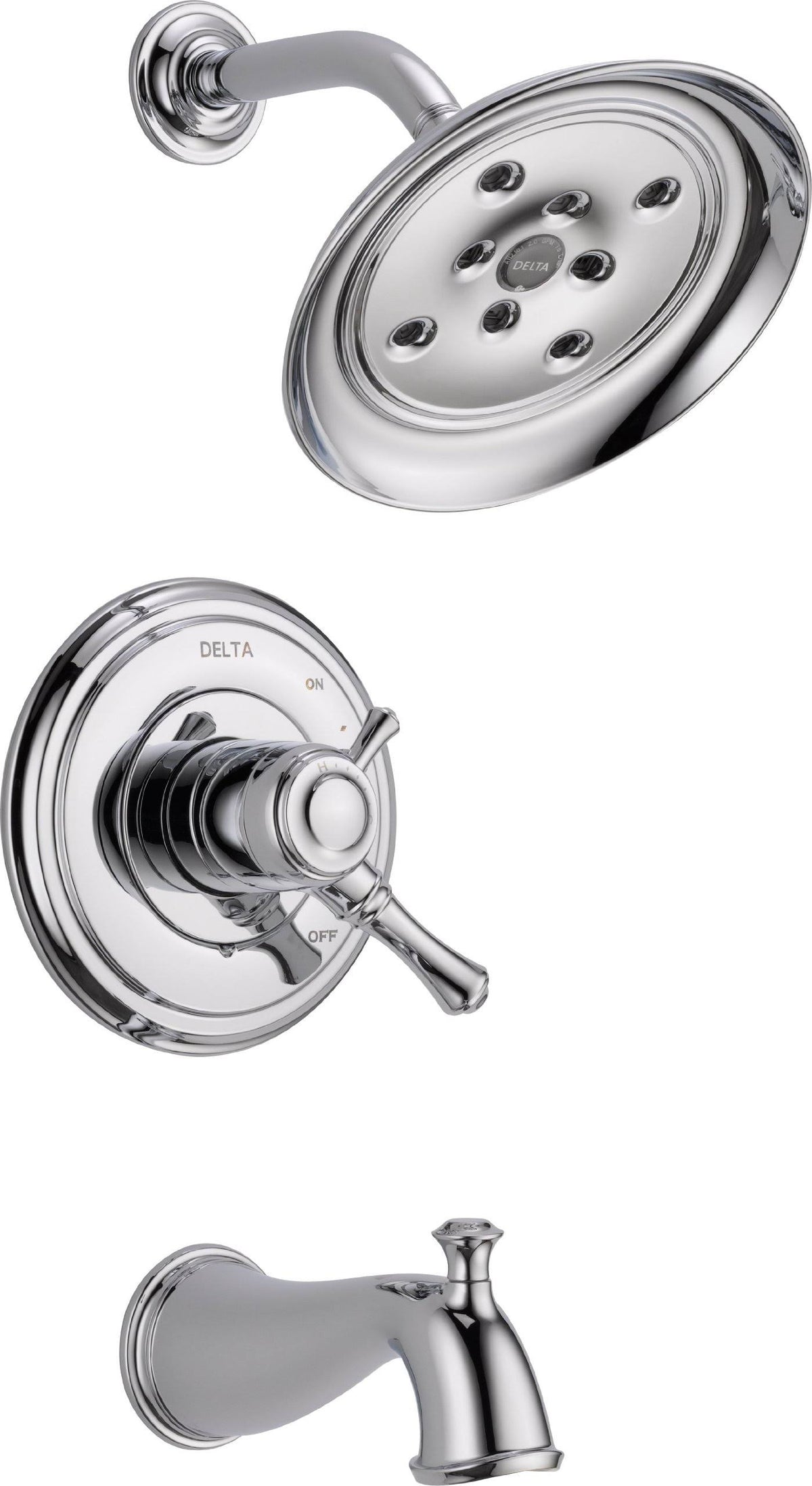 Chrome Tub and Shower Trim C620458