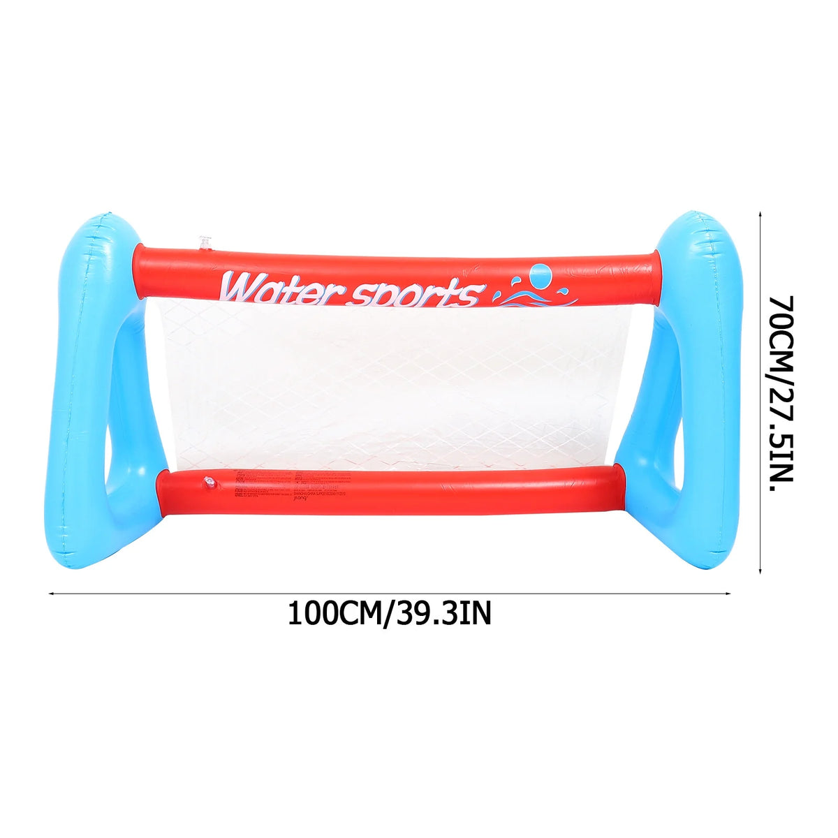 Inflatable Pool Volleyball Game Set with Volleyballs O524733