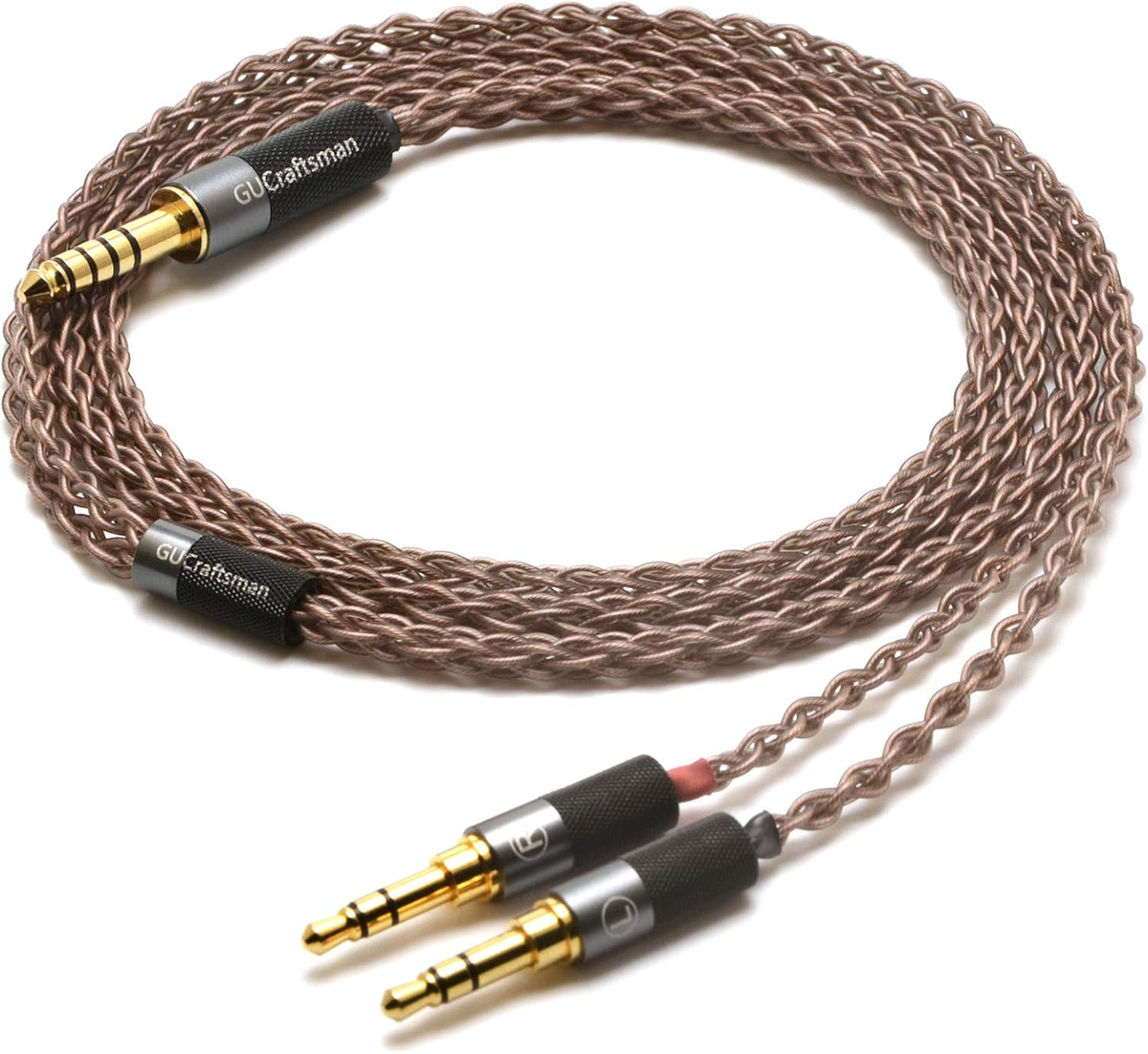 6N Single Crystal Copper Headphones Cable 4.4mm Balance M786