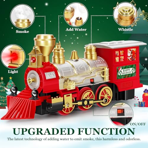 Train Set with Steam, Light and Sounds E47338