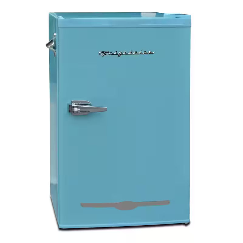 Blue Retro Compact Mini Fridge B51706
