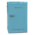 Blue Retro Compact Mini Fridge B51706