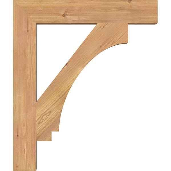 Western Red Cedar Imperial Block Smooth Bracket L411
